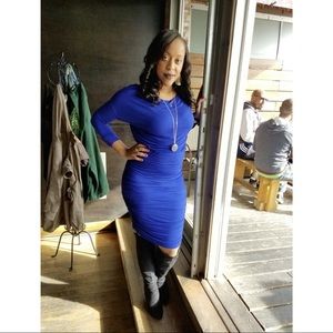 Athleta ruched dressed!